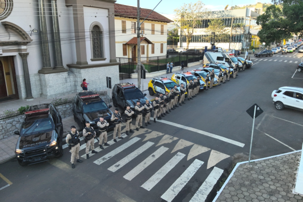 Polícia Militar lançou Operação OMNIS no Norte Pioneiro para reforço da segurança
