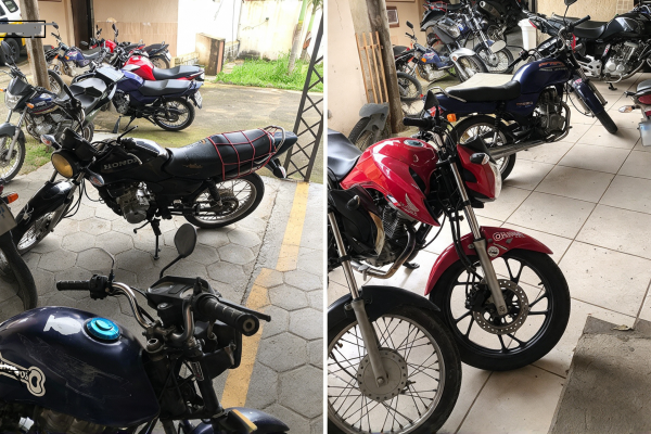 Polícia Militar apreende 12 motocicletas em operações realizadas em Quatiguá