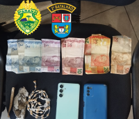 Polícia Militar prende suspeito por tráfico de drogas em Joaquim Távora