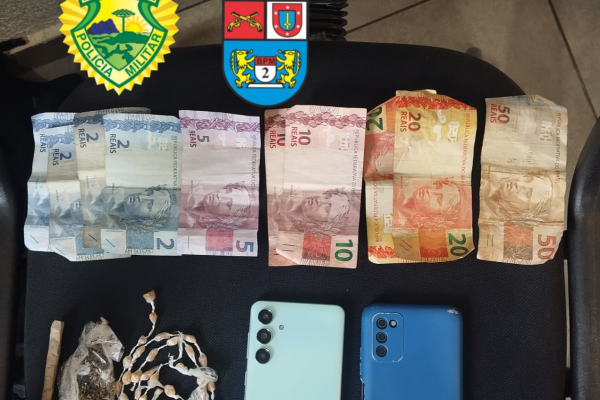 Polícia Militar prende suspeito por tráfico de drogas em Joaquim Távora